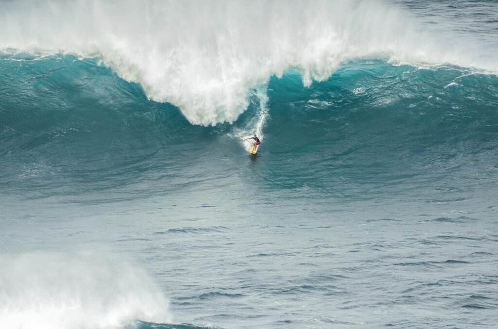 surfer, sport, waves, water, speed, surfboard, activity, sea, surf, hawaii, nature, outdoors
